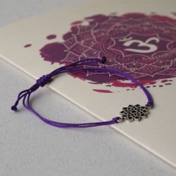 Гривна Сахасрара чакра с листовка – духовна връзка и просветление