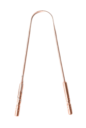 Медна стъргалка за език