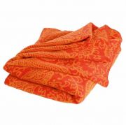 Йога одеяло в Оранжеви шарки