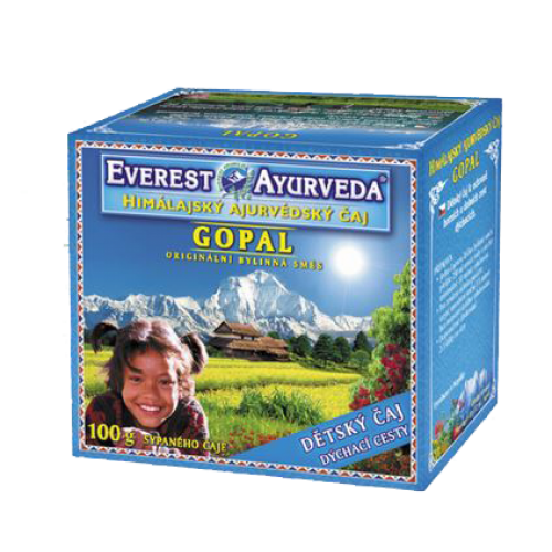 GOPAL - Детски Билков Чай За Дихателната Система, Everest Ayurveda