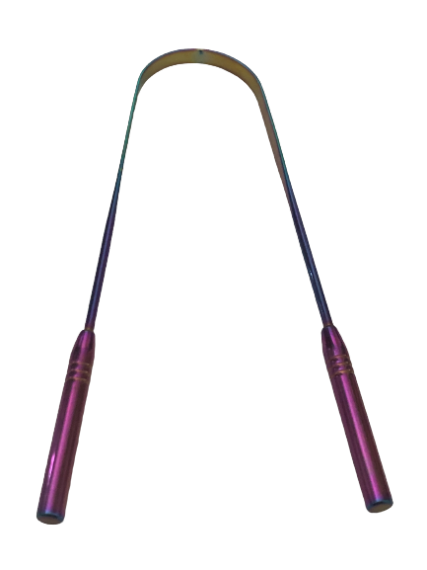 Медна стъргалка за език