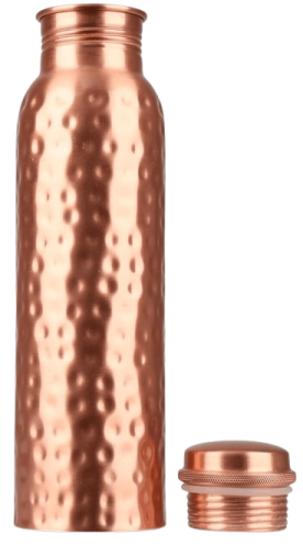 Аюрведа медна бутилка 950ml Релеф 1бр