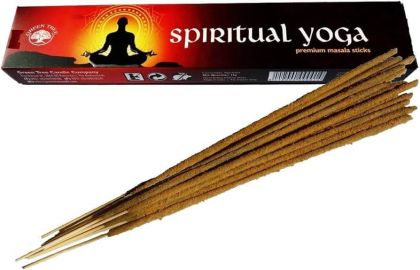 Зелен чай Green Tree Spiritual Yoga incense 15 gram