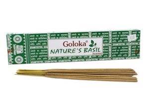 Голока Goloka Nature's Basil Incense 15 grams