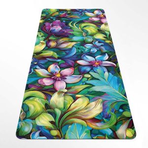 Йога постелка Moody Floral Yoga