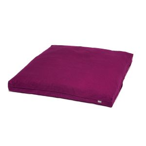 Йога възглавница Випасана забутон Бейсик 80/80 преносима