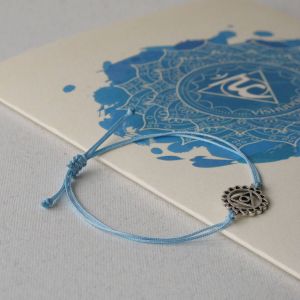 Гривна Вишудха чакра с листовка – комуникация и себеизразяване