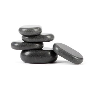 Комплект за горещи камъни, 18 части В кадифена торбичка