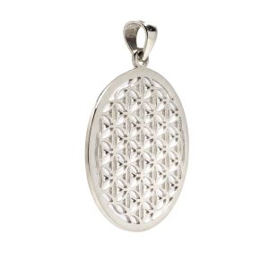 Медальон "Цвете на живота" 15 мм | сребро 925