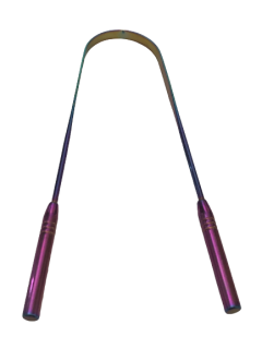 Медна стъргалка за език