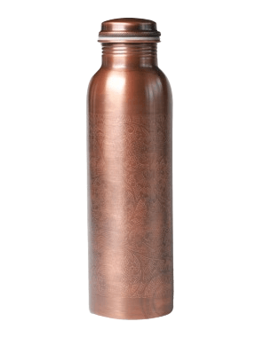 Аюрведа медна бутилка 950ml тъмна