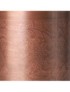 Аюрведа медна бутилка 950ml тъмна