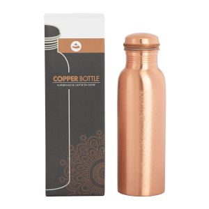 Аюрведа медна бутилка 800ml Орнаменти